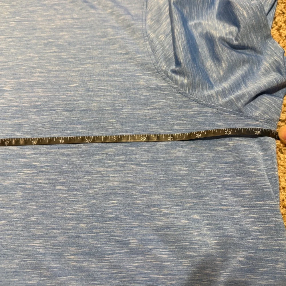 Champion Lightweight Blue Polo Shirt Size XXL 2XL - Picture 2 of 5